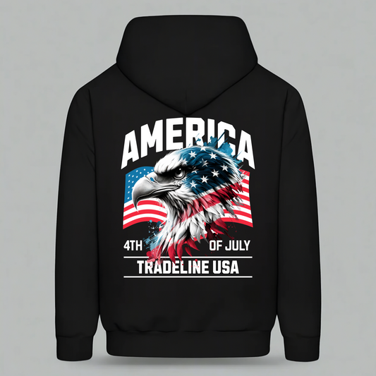 Bald Eagle Stars | Hoodie